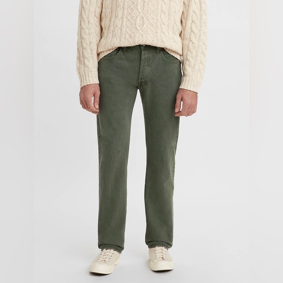 LEVI’S Men’s 501 Original fit jeans 🫒 - Picture 1 of 5